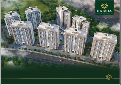 Image of 1955 Sq.ft 3.5 BHK Apartment / Flat for sale in Omaxe Cassia GH II Phase II, Kalli Pashchim, Lucknow for Rs. 11339000
