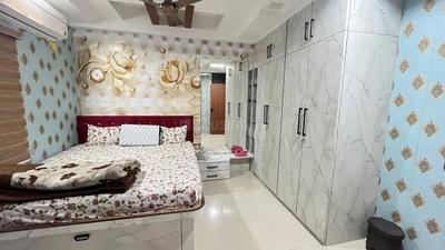 Bedroom Image of 2400 Sq.ft 4 BHK Penthouse for rent in Manikbagh Indore for Rs. 60000