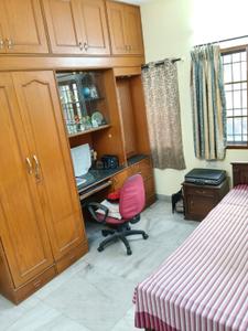 Bedroom Image of 700 Sq.ft 1 BHK Independent House for rent in Adyar Chennai for Rs. 23000