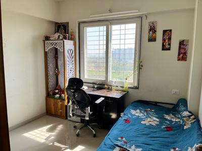 Bedroom Image of 900 Sq.ft 2 BHK Apartment / Flat for sale in S D Megha Sparkle Towers, Charholi Budruk Pune for Rs. 5000000