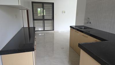 Kitchen Image of 950 Sq.ft 2 BHK Apartment / Flat for rent in Shamraj Trident, Dhankawadi Pune for Rs. 25000