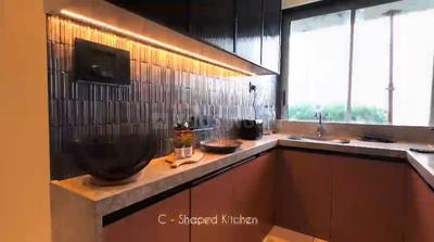 Kitchen Image of 500 Sq.ft 1 RK Apartment / Flat for sale in Hubtown Celeste, Worli Mumbai for Rs. 19900000