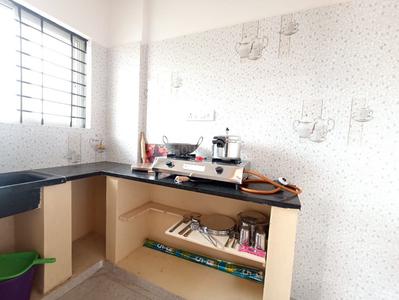 Kitchen Image of 550 Sq.ft 1 BHK Builder Floor for rent in Electronic City Bengaluru for Rs. 15000