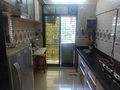 Kitchen Image of 670 Sq.ft 1 BHK Apartment / Flat for sale in Shree Chamunda Garden, Thakurli Thane for Rs. 4550000
