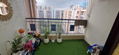 Balcony Image of 980 Sq.ft 2 BHK Apartment / Flat for sale in Nanded City, Nanded Pune for Rs. 9611000