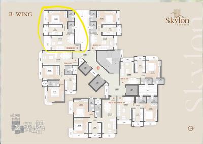 Image of 511 Sq.ft 1 BHK Apartment / Flat for sale in Skylon Suburbia, Kandivali West, Mumbai for Rs. 13500000