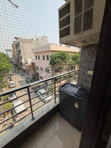 Balcony Image of 450 Sq.ft 1 BHK Builder Floor for rent in Uttam Nagar New Delhi for Rs. 30000