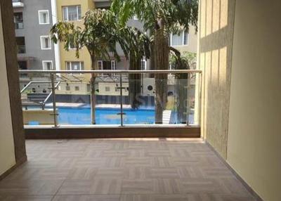 Balcony Image of 1600 Sq.ft 3 BHK Apartment / Flat for rent in Ceebros Belvedere, Sholinganallur Chennai for Rs. 42000