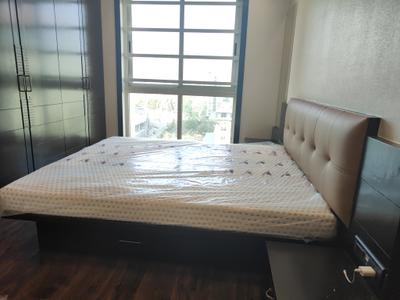 Bedroom Image of 1400 Sq.ft 3 BHK Apartment / Flat for rent in Sheth Vasant Lawns, Thane West Thane for Rs. 80000