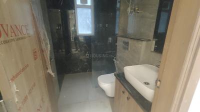 Bathroom Image of 500 Sq.ft 1 RK Builder Floor for rent in Sector 30 Gurgaon for Rs. 25000