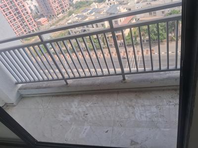 Balcony Image of 1825 Sq.ft 3 BHK Apartment / Flat for rent in Ajray Rudransh Heights, Jahangir Pura Surat for Rs. 22000