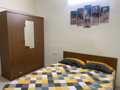 Bedroom Image of 971 Sq.ft 2 BHK Apartment / Flat for sale in Amanora Ascent Towers, Hadapsar Pune for Rs. 16500000