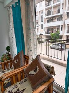 Balcony Image of 1700 Sq.ft 3 BHK Apartment / Flat for rent in Maxxus Elanza, PR7 Airport Road Zirakpur for Rs. 40000