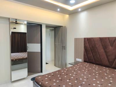 Bedroom Image of 900 Sq.ft 2 BHK Apartment / Flat for rent in Gurukrupa Marina Enclave, Malad West Mumbai for Rs. 60000