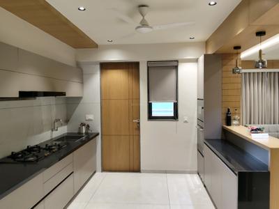 Kitchen Image of 3868 Sq.ft 4 BHK Apartment / Flat for sale in Shaligram Luxuria, Ambli Ahmedabad for Rs. 33600000