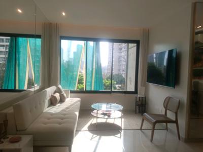 Living Room Image of 980 Sq.ft 2 BHK Apartment / Flat for sale in Ashwin Edmont Aurelia, Kandivali West Mumbai for Rs. 21600000