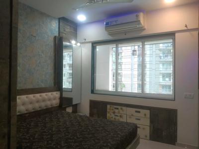 Bedroom Image of 1080 Sq.ft 2 BHK Apartment / Flat for rent in Lokhandwala Octacrest, Kandivali East Mumbai for Rs. 75000