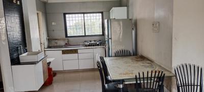 Kitchen Image of 2500 Sq.ft 4 BHK Independent House for rent in Hari Darshan Row House Block 388, Adajan Surat for Rs. 25000