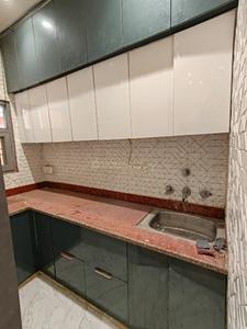 Kitchen Image of 600 Sq.ft 2 BHK Builder Floor for rent in Sector 25 Rohini New Delhi for Rs. 14000