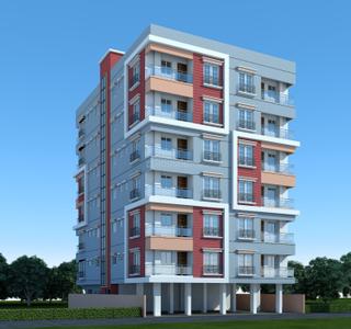Building Image of 1200 Sq.ft 3 BHK Apartment / Flat for sale in Nagerbazar Kolkata for Rs. 6600000
