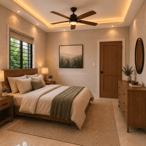 Bedroom Image of 760 Sq.ft 2 BHK Builder Floor for sale in Yewalewadi Pune for Rs. 2500000