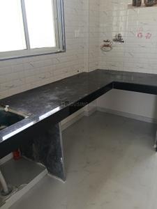 Kitchen Image of 650 Sq.ft 1 BHK Apartment / Flat for rent in Chandrarang Satin Sky, Pimple Gurav Pune for Rs. 13000