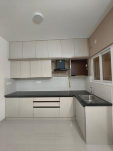 Kitchen Image of 1050 Sq.ft 2 BHK Apartment / Flat for rent in Adarsh Greens, Kogilu Bengaluru for Rs. 35000