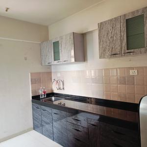 Kitchen Image of 579 Sq.ft 2 BHK Apartment / Flat for rent in Yashada Splendid Park, Dudulgaon Pune for Rs. 17500