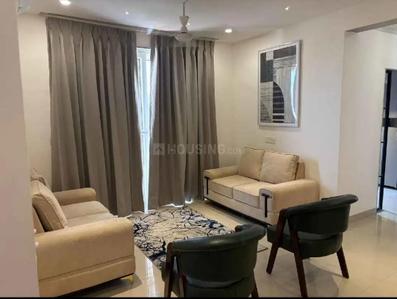 Hall Image of 750 Sq.ft 1 BHK Apartment / Flat for rent in Lunkad Sky Vie, Viman Nagar Pune for Rs. 15000