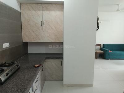 Kitchen Image of 800 Sq.ft 2 BHK Apartment / Flat for rent in Adani Aster Neo, Shantigram Ahmedabad for Rs. 25000