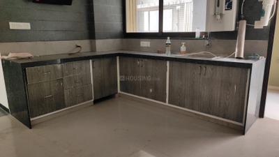 Kitchen Image of 2115 Sq.ft 3 BHK Apartment / Flat for rent in Gala Aria, South Bopal Ahmedabad for Rs. 44000