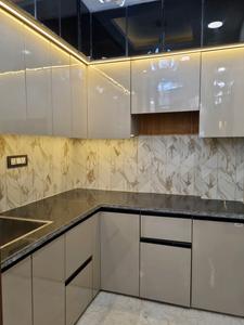 Kitchen Image of 750 Sq.ft 3 BHK Apartment / Flat for sale in Saarthi Affordable Homes, Uttam Nagar New Delhi for Rs. 4700000