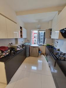 Kitchen Image of 2211 Sq.ft 4 BHK Apartment / Flat for rent in Casagrand Tudor, Chinna Nolambur Chennai for Rs. 65000