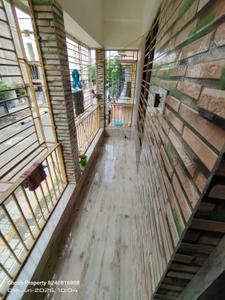Balcony Image of 1050 Sq.ft 2 BHK Builder Floor for rent in New Town Kolkata for Rs. 30000