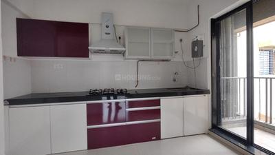 Kitchen Image of 680 Sq.ft 1 BHK Apartment / Flat for rent in Long Island, Charholi Budruk Pune for Rs. 18500