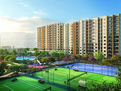 Image of 1174 Sq.ft 2 BHK Apartment / Flat for sale in Birla Trimaya, Yerthiganahalli, Bengaluru for Rs. 13000000