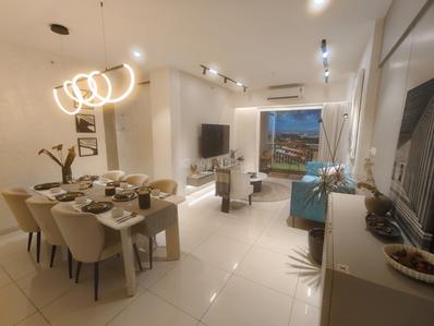 Living Room Image of 2300 Sq.ft 4 BHK Apartment / Flat for sale in Narang Valora, Goregaon West Mumbai for Rs. 80000000