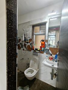 Bathroom Image of 377 Sq.ft 1 BHK Apartment / Flat for sale in Srishti Elegance, Bhandup West Mumbai for Rs. 8200000