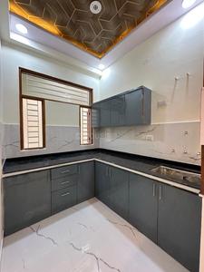 Kitchen Image of 1000 Sq.ft 2 BHK Independent House for sale in Manchwa Jaipur for Rs. 4500000