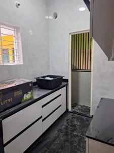 Kitchen Image of 400 Sq.ft 1 RK Builder Floor for rent in Banashankari Bengaluru for Rs. 20000