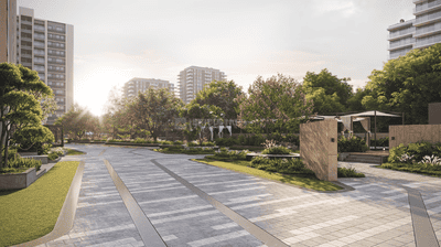 Image of 2106 Sq.ft 3 BHK Apartment / Flat for sale in Elara, PDPU Road, Gandhinagar for Rs. 9126000