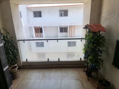 Balcony Image of 900 Sq.ft 2 BHK Apartment / Flat for sale in Balaji Oriana Crest Apartment, Wakad Pune for Rs. 10800000
