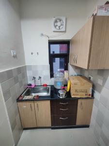 Kitchen Image of 450 Sq.ft 1 RK Apartment / Flat for sale in Chaitanya Vihar Vrindavan for Rs. 4100000