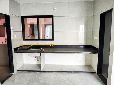 Kitchen Image of 1250 Sq.ft 2 BHK Apartment / Flat for sale in Mahadev Omkar Heights, Dahin Nagar Surat for Rs. 4500000