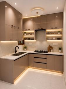 Kitchen Image of 900 Sq.ft 2 BHK Builder Floor for sale in Kharar Mohali for Rs. 4280000