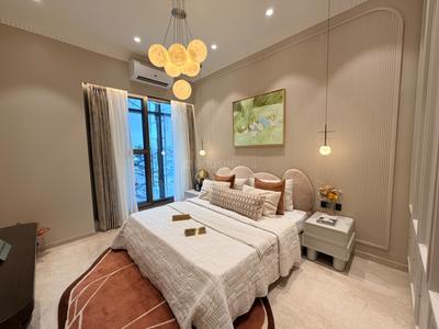 Bedroom Image of 800 Sq.ft 2 BHK Apartment / Flat for sale in Ajmera Manhattan, Wadala East Mumbai for Rs. 27500000