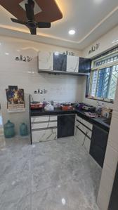 Kitchen Image of 960 Sq.ft 2 BHK Apartment / Flat for rent in Sadguru, Vidya Nagar Alibag for Rs. 25000
