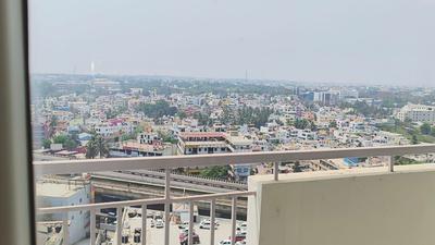 Balcony Image of 1640 Sq.ft 3 BHK Apartment / Flat for rent in Vaishnavi Gardenia, T Dasarahalli Bengaluru for Rs. 46000