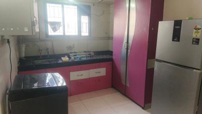 Kitchen Image of 1000 Sq.ft 1 BHK Apartment / Flat for rent in Magarpatta Heliconia, Hadapsar Pune for Rs. 32000