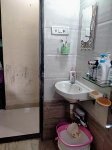 Bathroom Image of 580 Sq.ft 1 BHK Apartment / Flat for sale in Shivtej Darshan, Kopar Khairane Navi Mumbai for Rs. 7600000